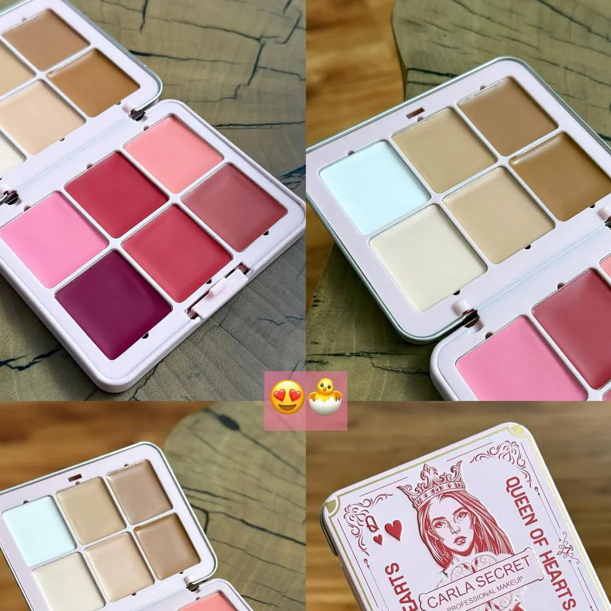 Carla Secret Concealer & Blush Palette