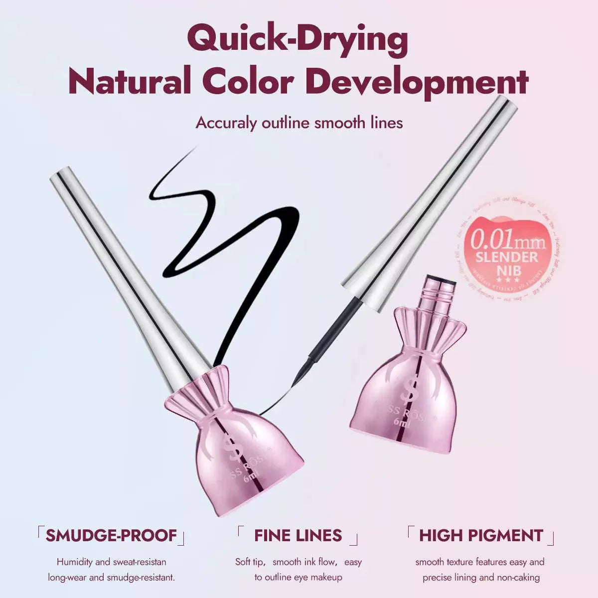 Miss Rose Waterproof Dollee Eyeliner