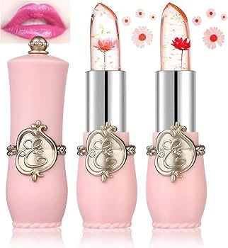 Miss Royal Crystal Flower Jelly Lipsticks