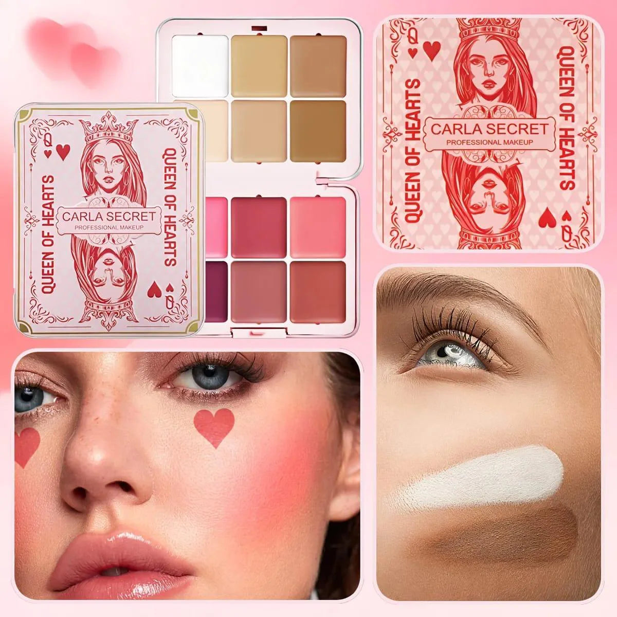 Carla Secret Concealer & Blush Palette