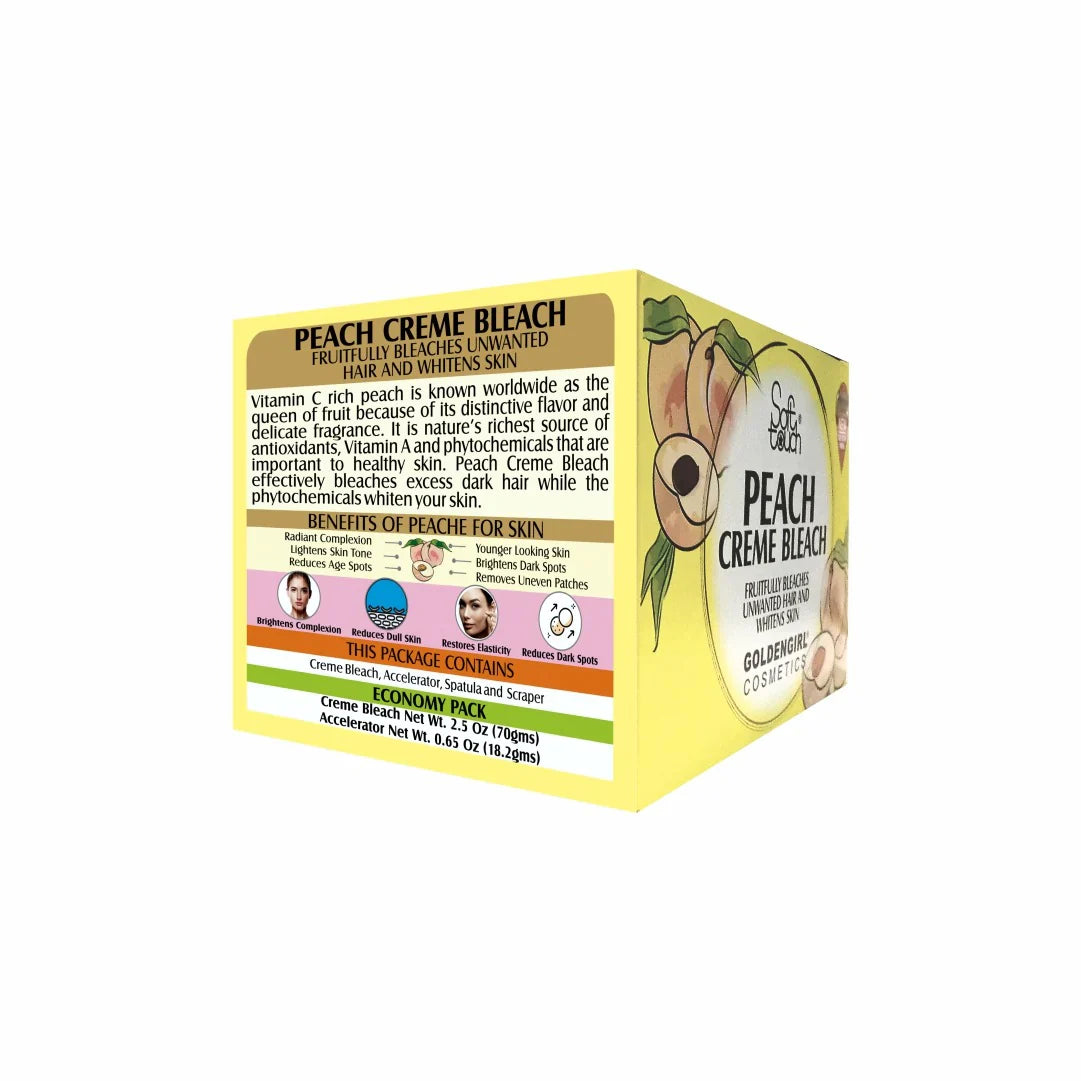 Soft Touch Peach Bleach Creme | Premium Skincare & Beauty Products in Pakistan