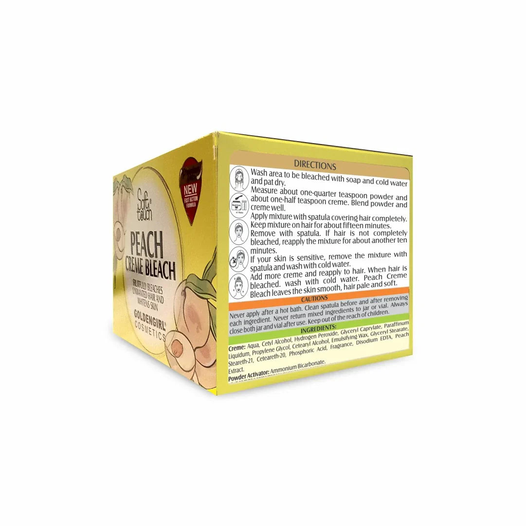 Soft Touch Peach Bleach Creme | Premium Skincare & Beauty Products in Pakistan