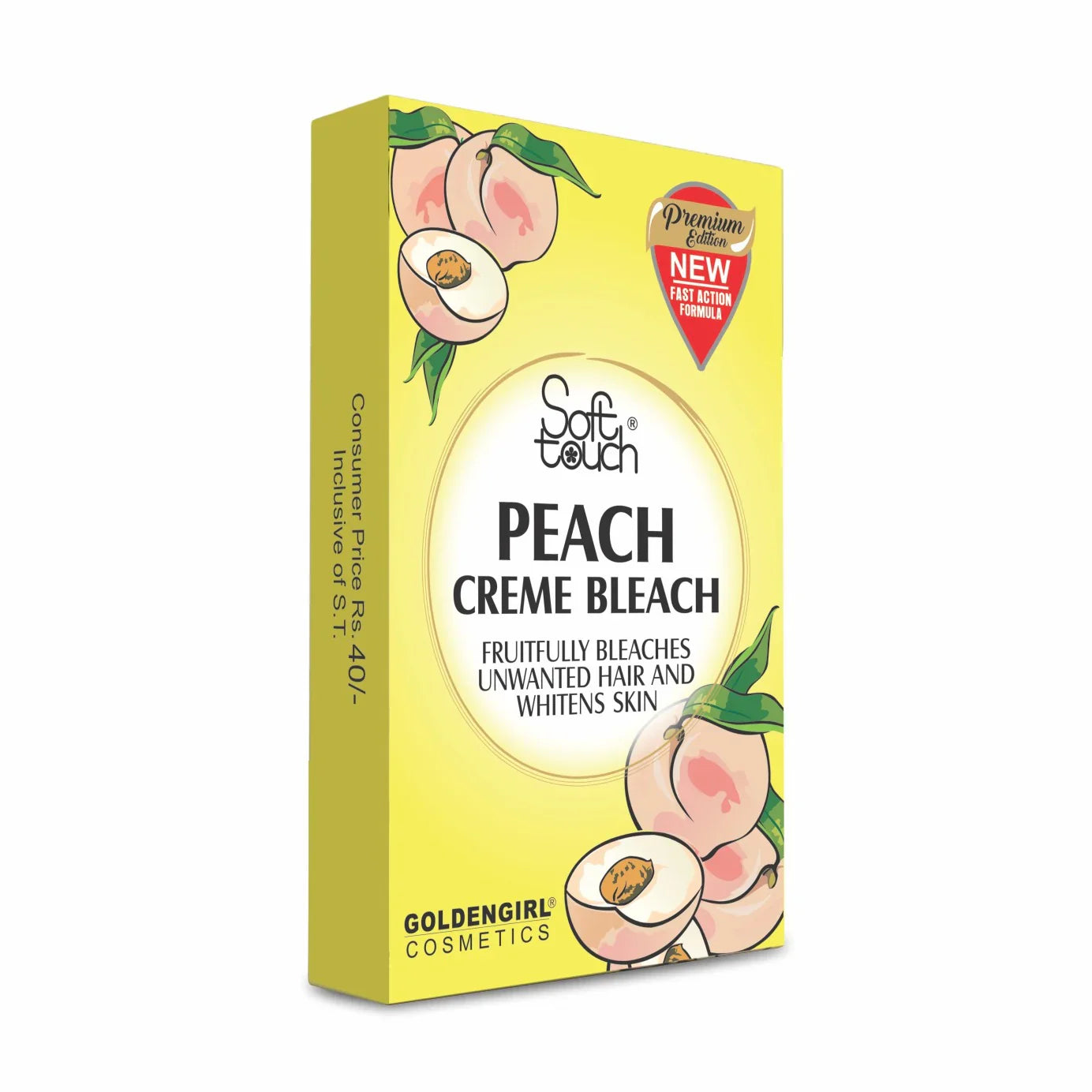 Soft Touch Peach Bleach Creme | Premium Skincare & Beauty Products in Pakistan