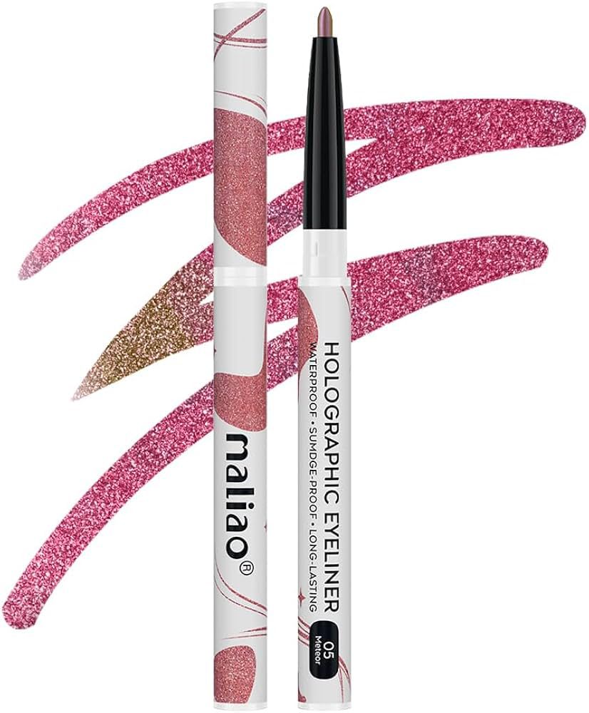 Maliao Holographic Eyeliner with Multichrome Effect