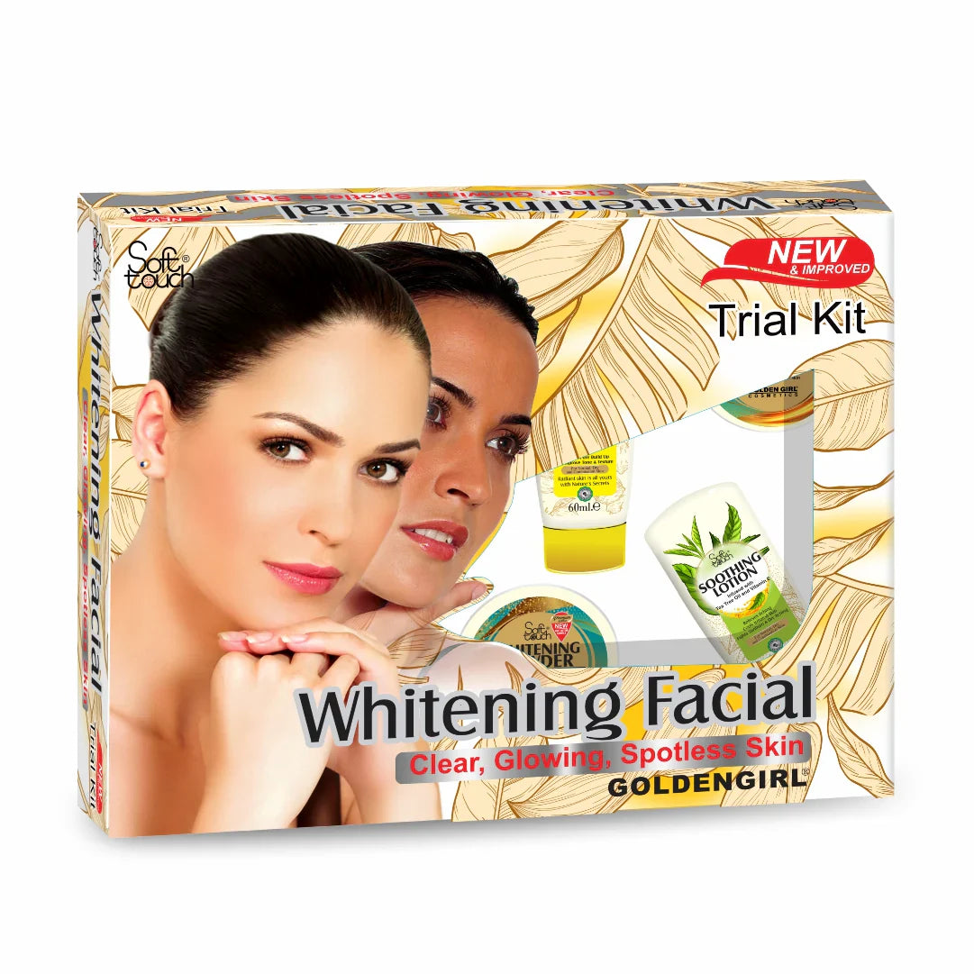 Soft Touch Whitening Facial Trial Kit 7 Items | Premium Skincare & Beauty Products in Pakistan