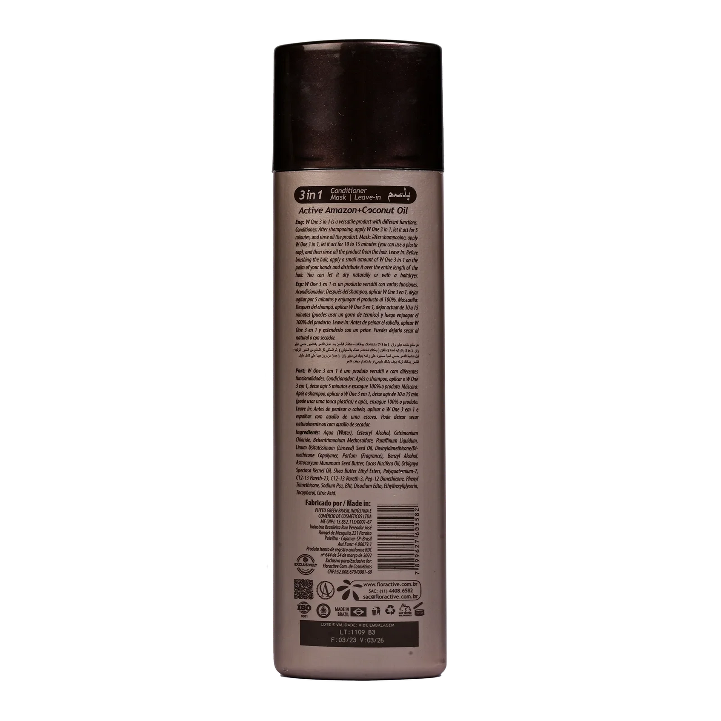 Floractive Nanoplastia W One Hair Shampoo 300ml