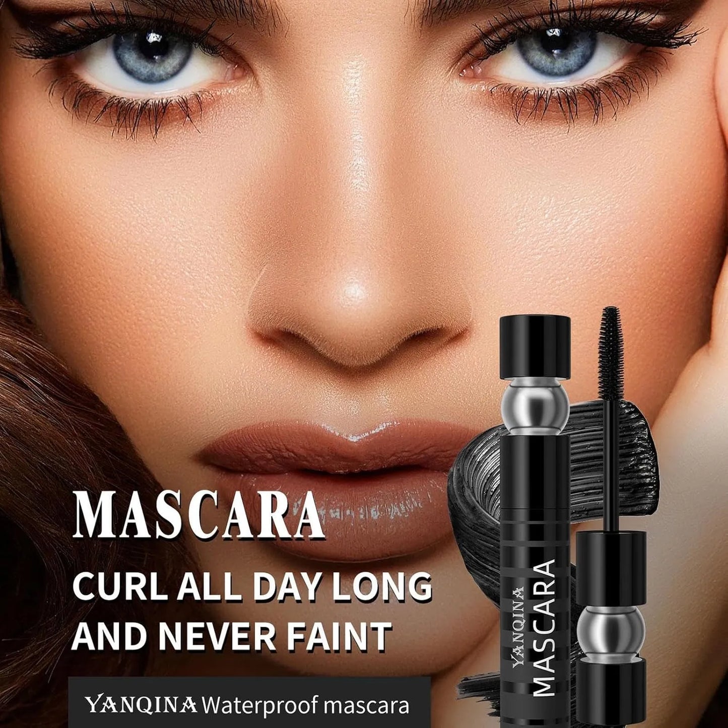 YANQINA original  Waterproof Curl Mascara