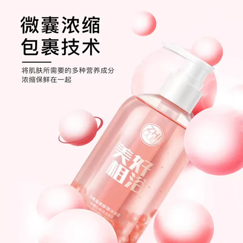 ZHIDUO Natural Organic Vegan Lightening Body wash Perfume Shower Gel