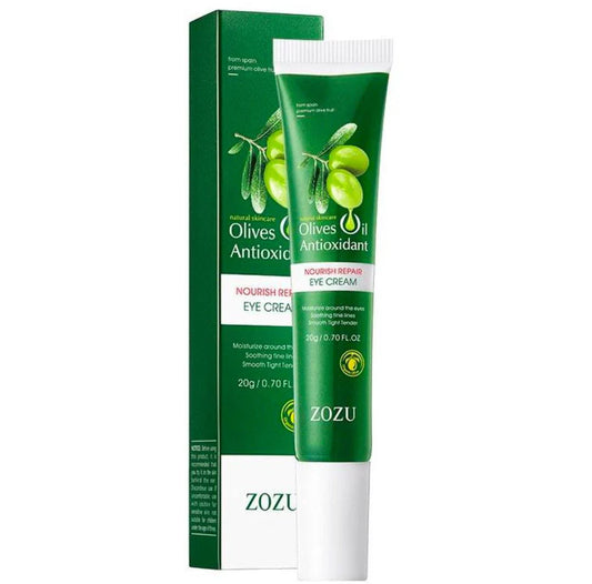ZOZU Olive Oil Eye Cream Remove Dark Circles Reduce Fine Lines And Moisturizing Eye Cream 20g | Premium Skincare & Beauty Products in Pakistan
