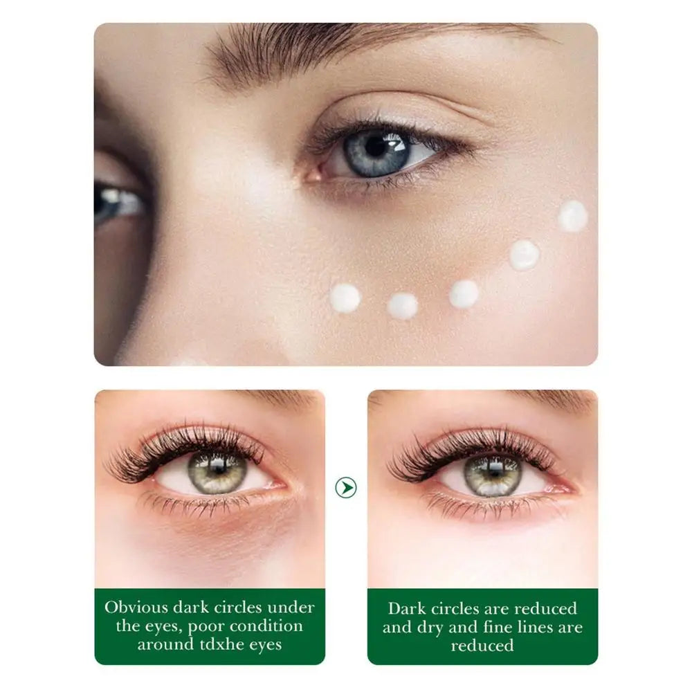ZOZU Olive Oil Eye Cream Remove Dark Circles Reduce Fine Lines And Moisturizing Eye Cream 20g | Premium Skincare & Beauty Products in Pakistan
