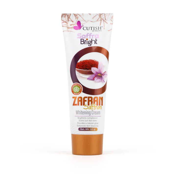 Cutish Zafran Instant Whitening Cream 120g