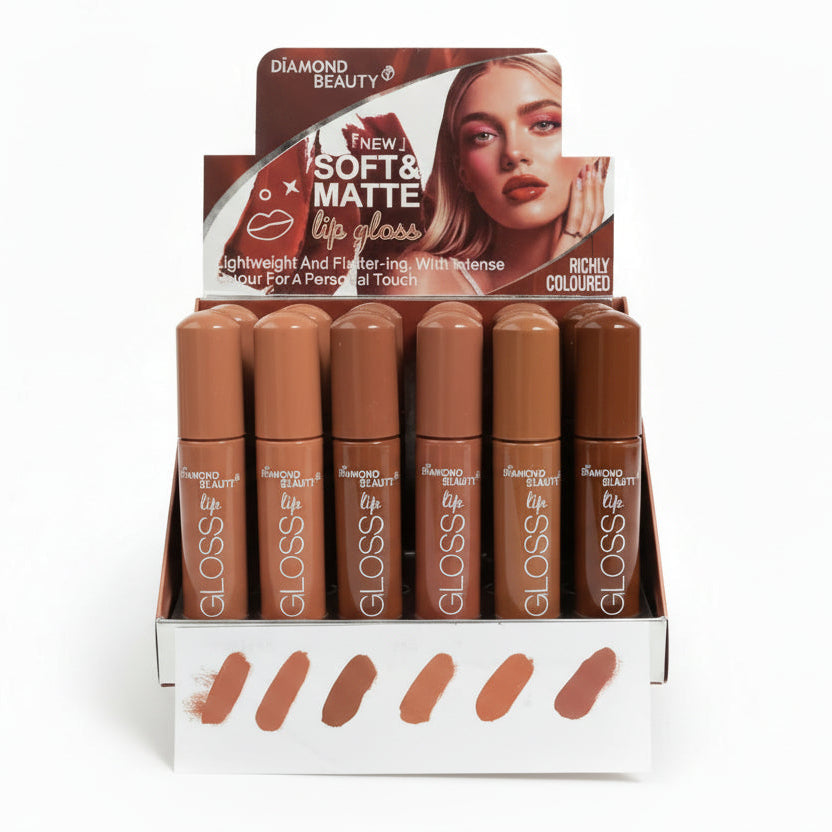 Diamond  Beauty Soft & Matte Lipgloss
