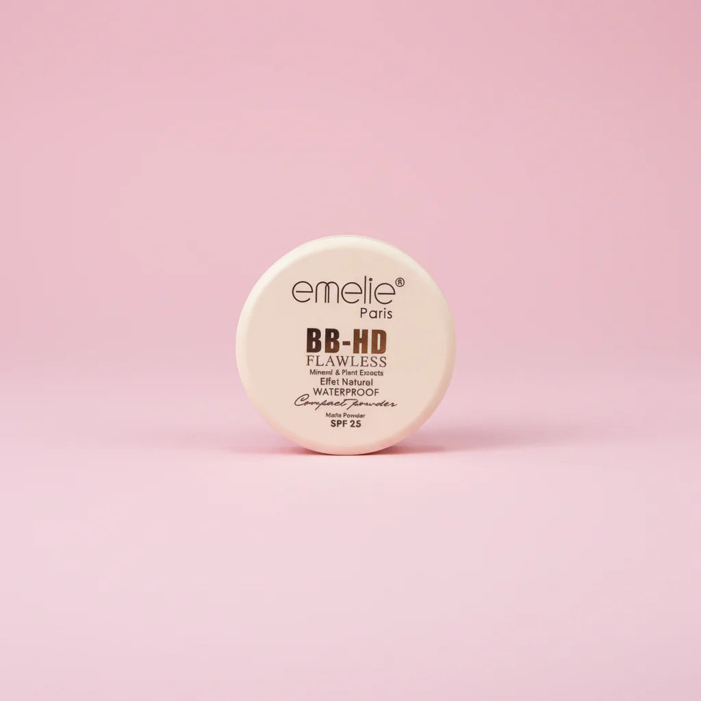 Emelie 2in1 BB HD Flawless Compact Powder