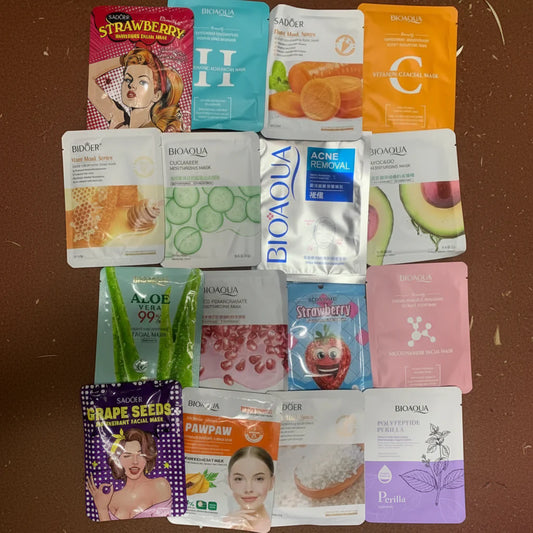 Sheet Masks Pack of 16 | Premium Skincare & Beauty Products in Pakistan
