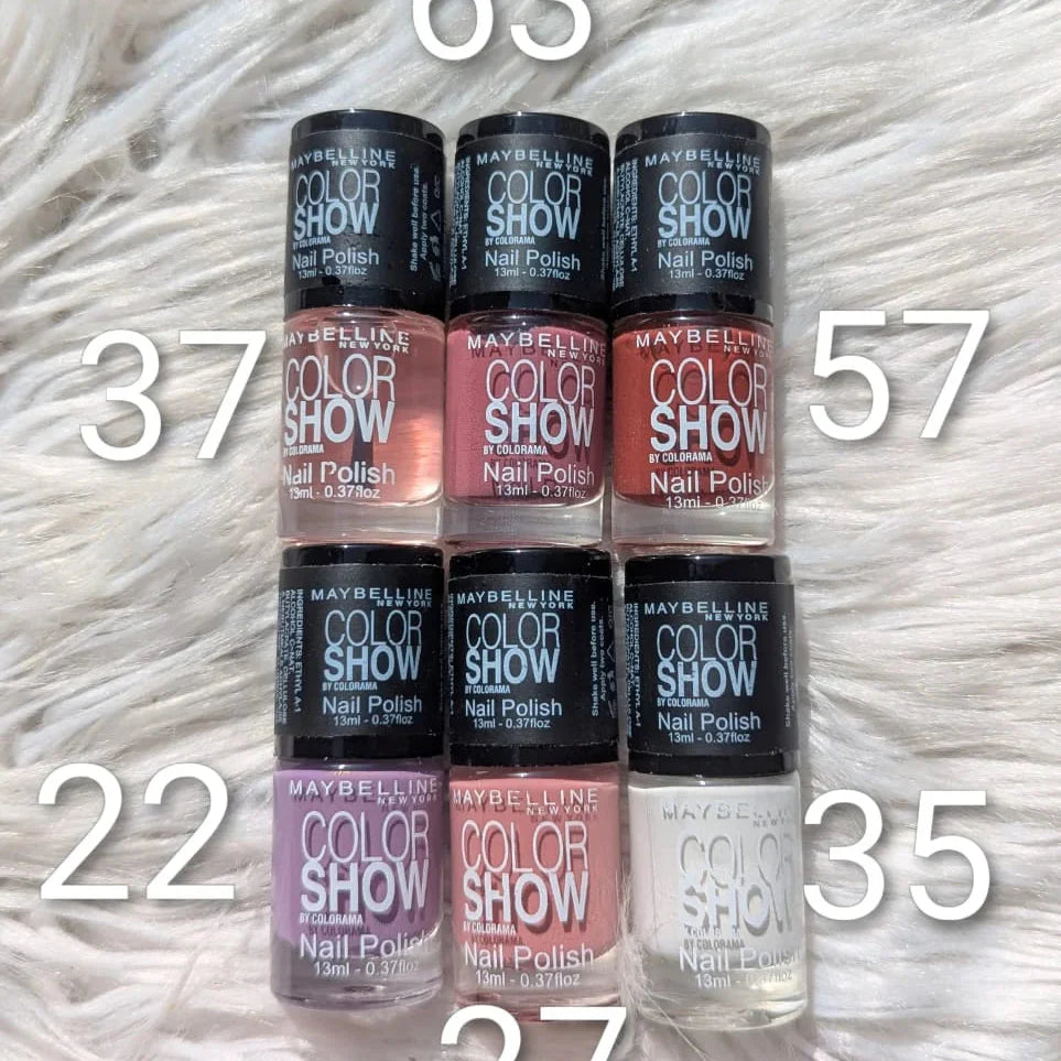 Maybelline Permanent Nail Paint