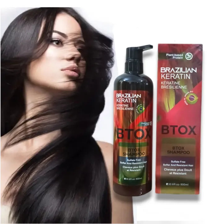 Brazilian Keratin Botox Shampoo Sulfate Free - 900ml