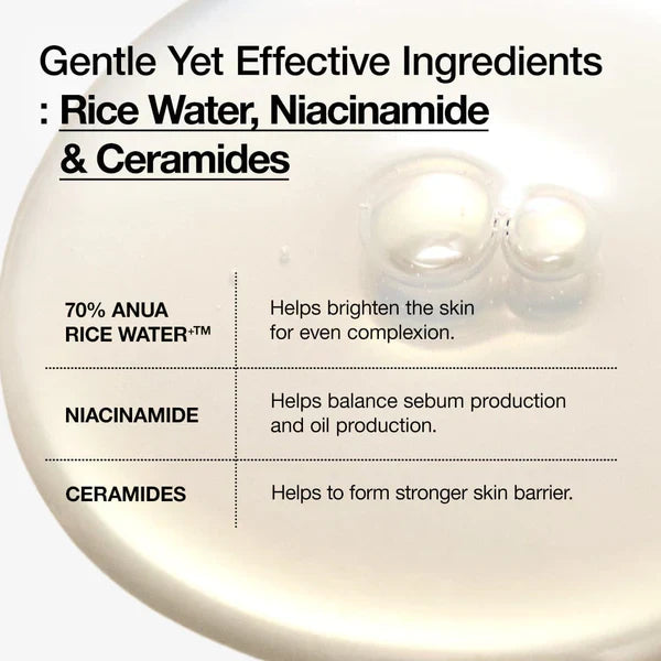 Anua Rice 70 Glow Milky Toner - 250ml | Premium Skincare & Beauty Products in Pakistan