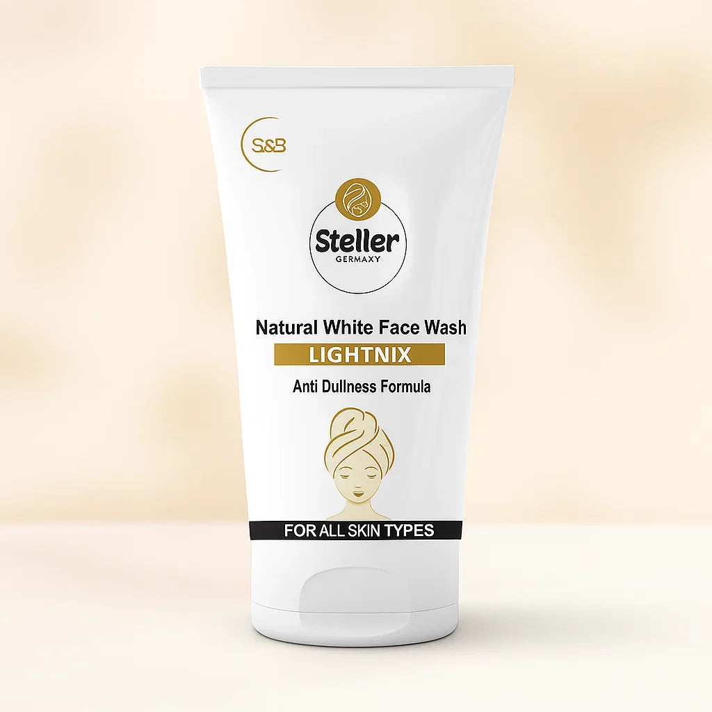 Steller Natural Whitening Face Wash- 120ml | Premium Skincare & Beauty Products in Pakistan
