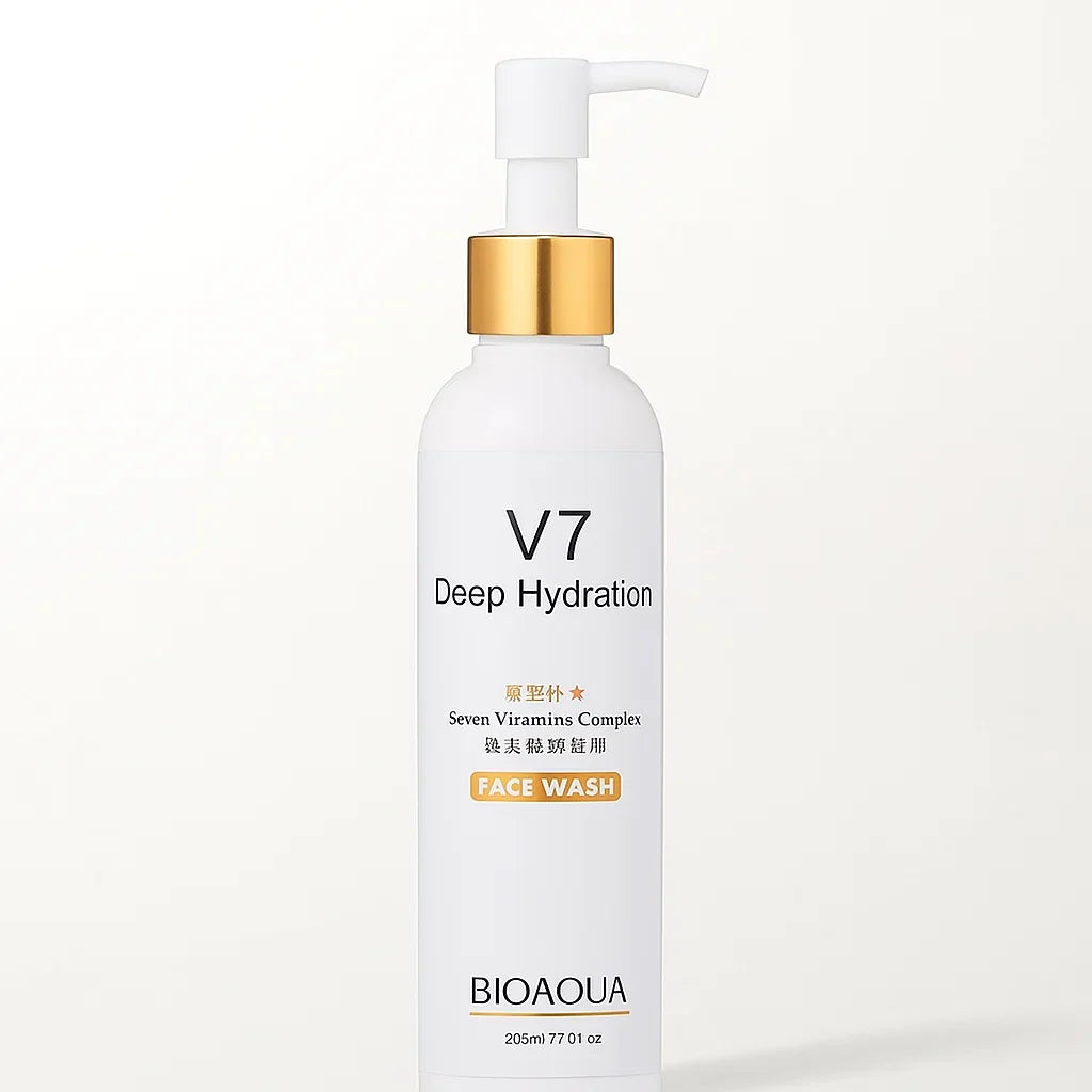 Bioaqua V7 Deep Hydration Face Wash - 225ml | Premium Skincare & Beauty Products in Pakistan