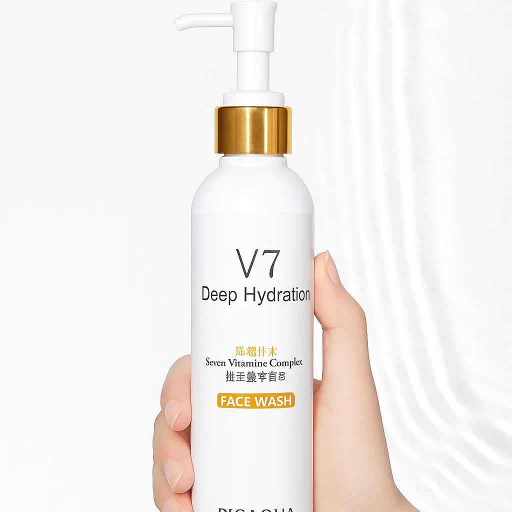 Bioaqua V7 Deep Hydration Face Wash - 225ml | Premium Skincare & Beauty Products in Pakistan