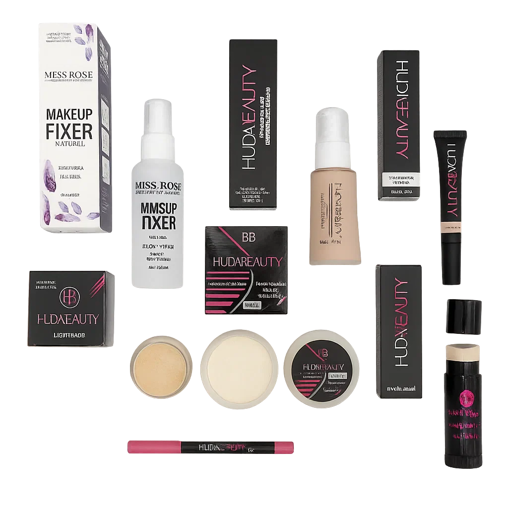 Huda Beauty Makeup Deal + Miss Rose Fixer