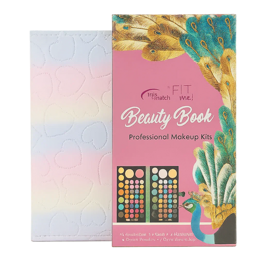 True Match Fit Me Beauty Book All-in-One Folding Highlighter Blush & Eyeshadow Palette