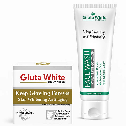 Deal Gluta Cream + Gluta Face wash | Premium Skincare & Beauty Products in Pakistan