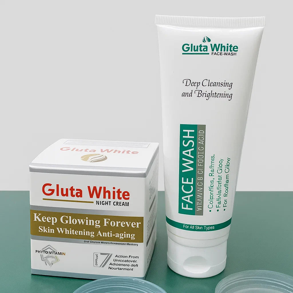 Deal Gluta Cream + Gluta Face wash | Premium Skincare & Beauty Products in Pakistan