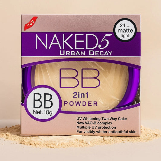 Naked5 Urban Decay 2 in 1 Compact Powder - 10g