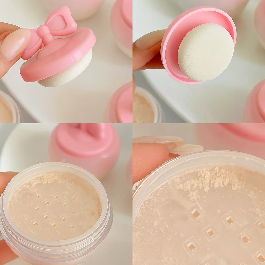 Hudamoji Bow Loose Face Powder