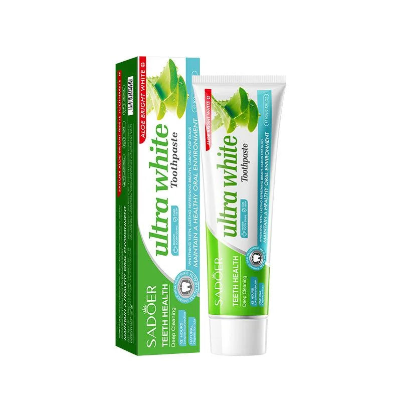 Sadoer Ultra White & Bright Aloevera Toothpaste - 100g