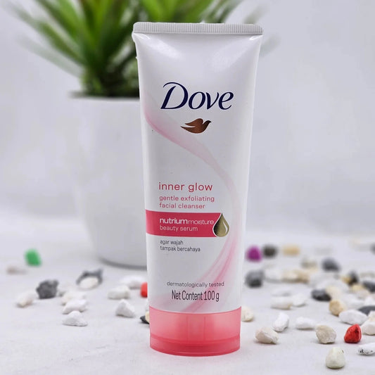 Dove Inner Glow Gentle Exfoliating Facial Cleanser 100g | Premium Skincare & Beauty Products in Pakistan