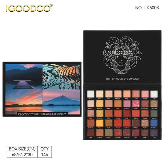 Igoodco Better Nude Eyeshadow Palette - 40 Colors