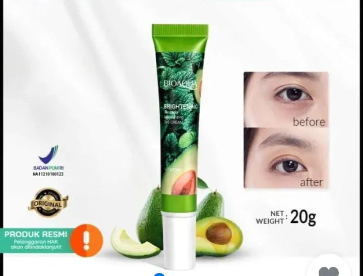 BIOAQUA Avocado Eye Cream - 20g | Premium Skincare & Beauty Products in Pakistan