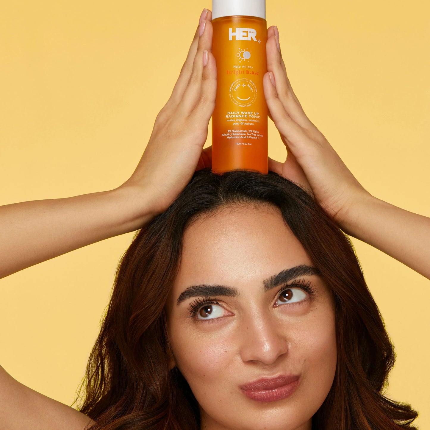 HER Beauty bright bae Daily Wakeup Radiance Tonic 120ml / 4.05 fl.oz.