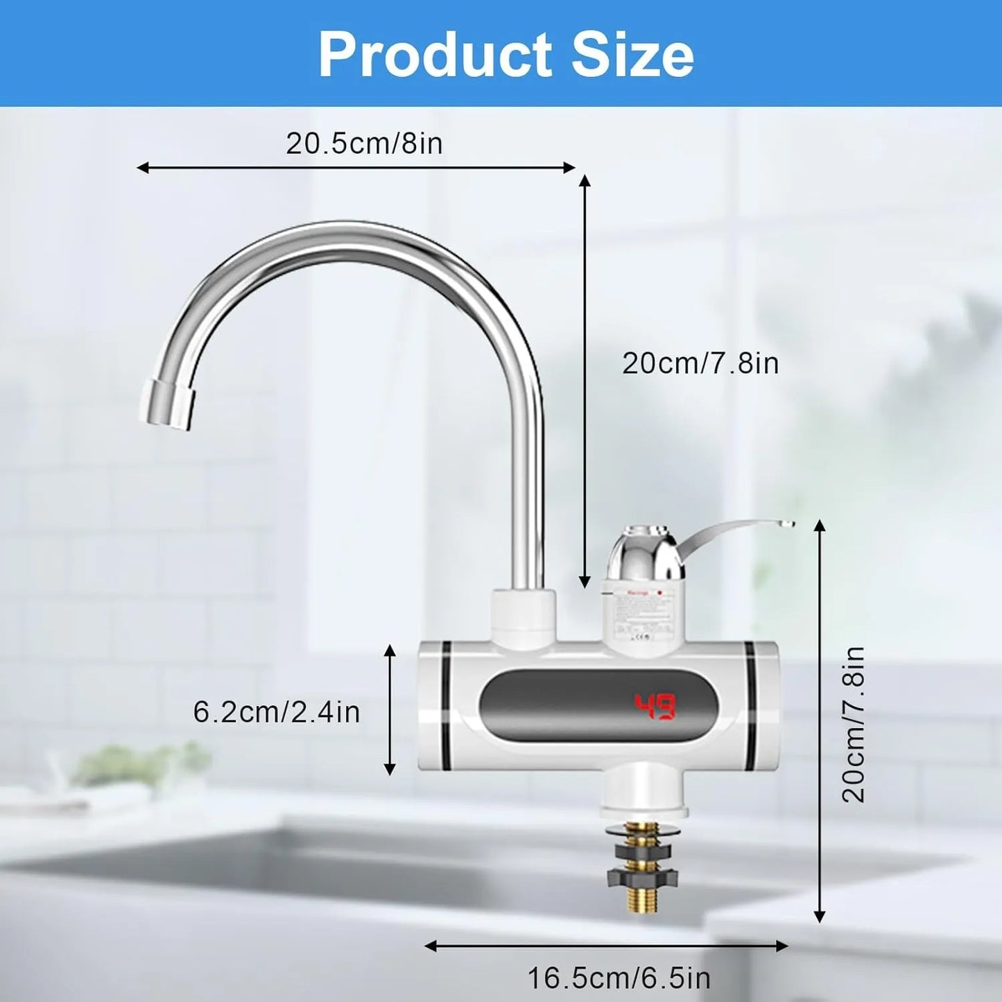Instant Hot Water Tap – Electric Instant Water Heater Boiling Water Tap