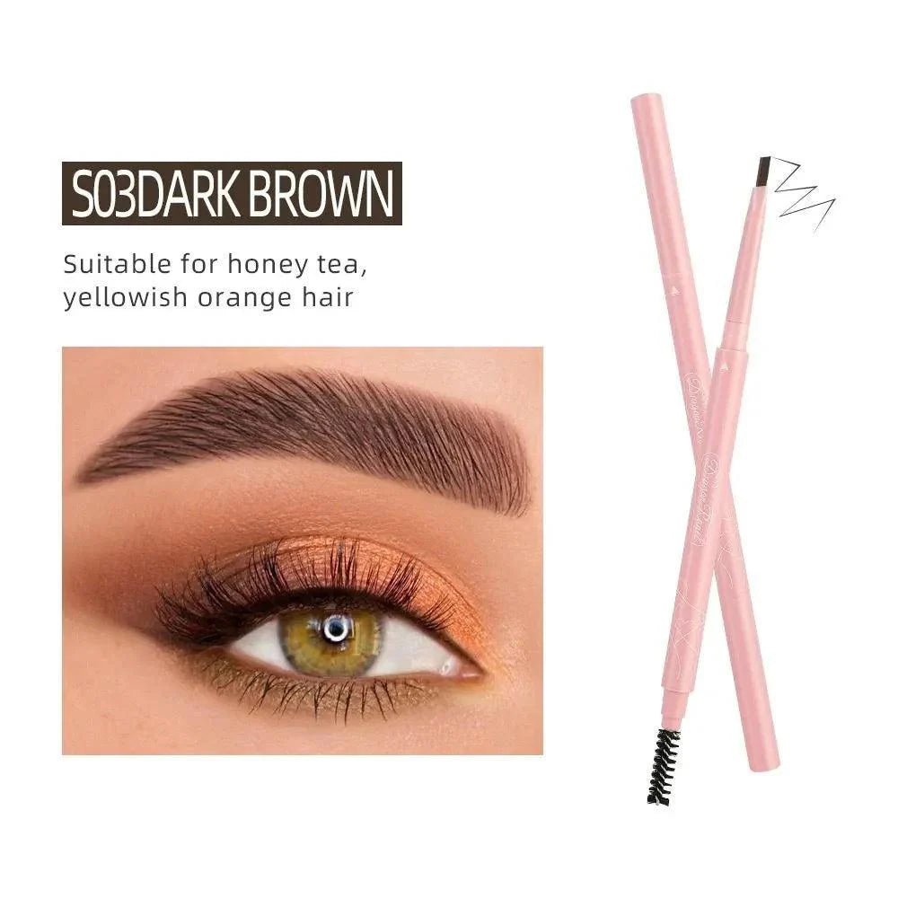 Dragon Ranee 2 In 1 Eyebrow Pencil – Natural Waterproof Smooth