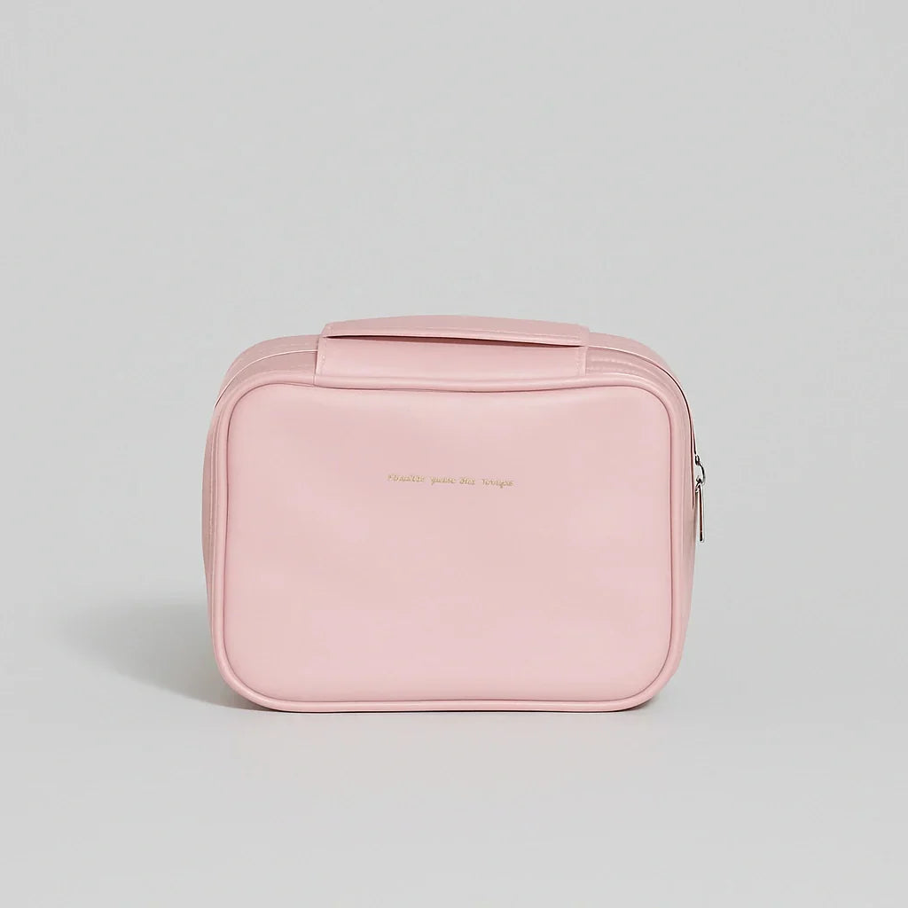 Capacity Detachable Makeup Bag with Brush Case