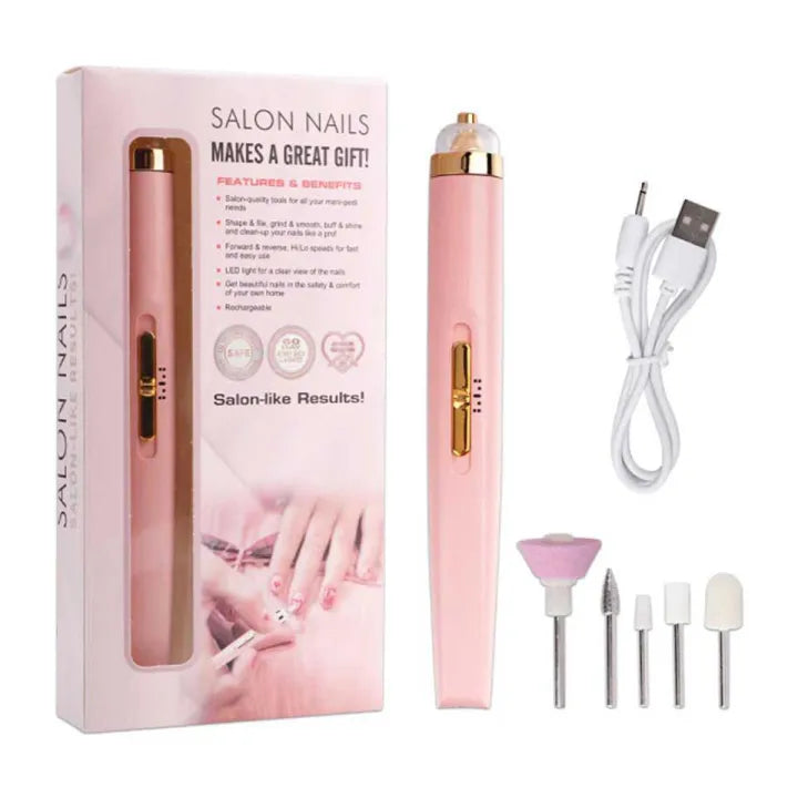 5 in 1 Salon Kit - Professional Electric Nail Drill Device