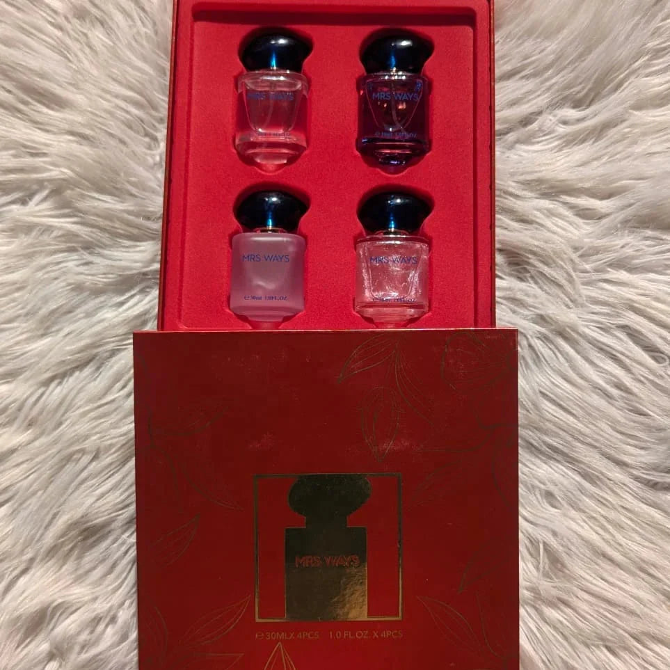 Mrs. Ways Miniature Perfume – 4 Piece