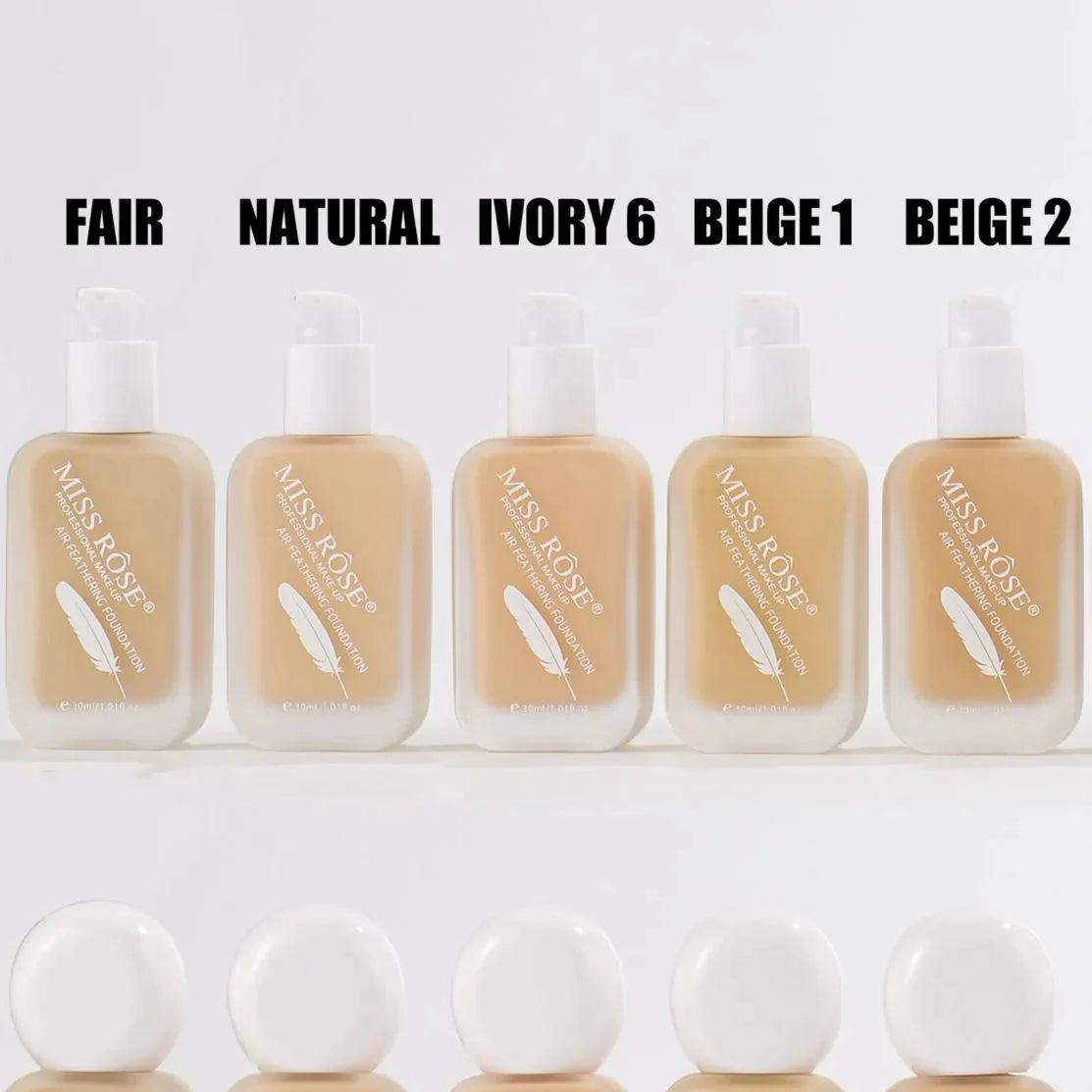 Miss Rose makeup Air Feathering Foundation - 30ml