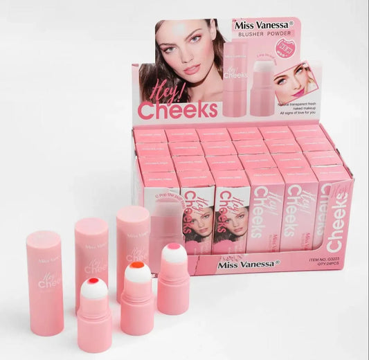 Miss Vanessa Hey Cheeks Blusher Powder Blush Stick
