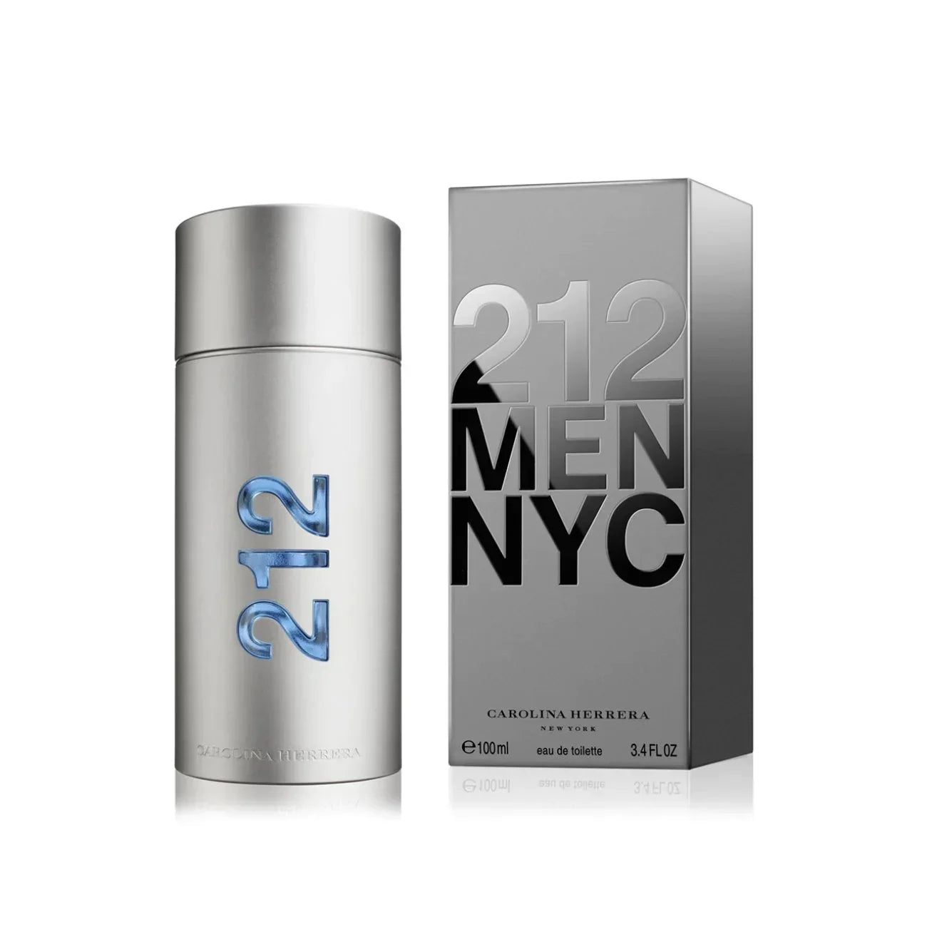 Carolina Herrera 212 Men NYC Eau de Toilette High Quality with 24 Hours Lasting  – 100 ml