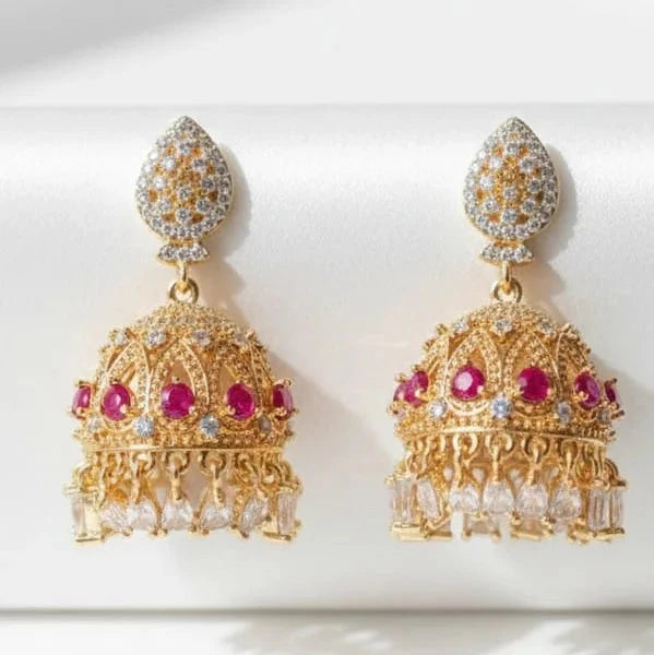 Zircon Luxury AD Mini Jhumki