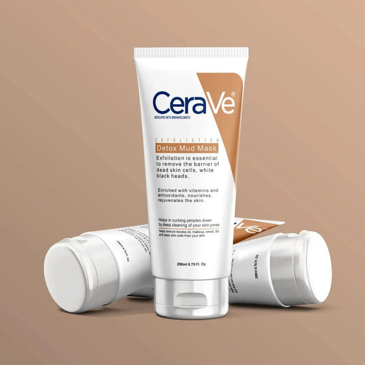CeraVe Exfoliation Detox Mud Mask - 200ml | Premium Skincare & Beauty Products in Pakistan