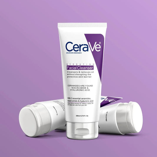 Cerave Hydrating Facial Cleanser - 200ml | Premium Skincare & Beauty Products in Pakistan