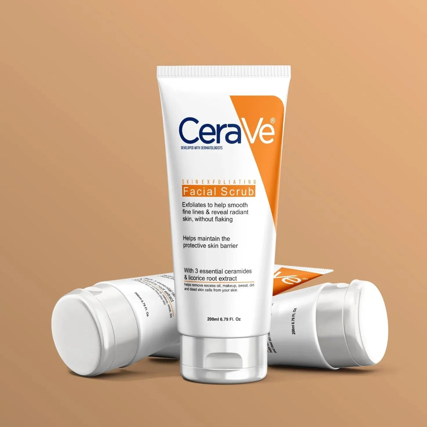 cerave Skin Exfoliation Facial Scrub - 200ml | Premium Skincare & Beauty Products in Pakistan