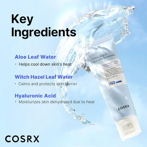 COSRX - Ultra Light Invisible Sunscreen - 50ml