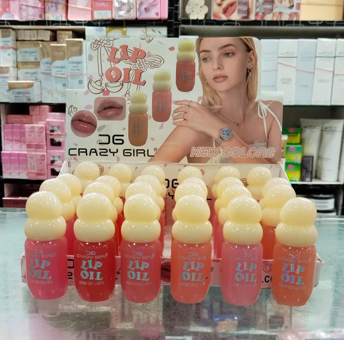 crazy girl waterproof long  lasting lip tint color