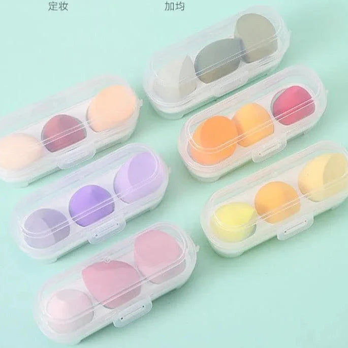 Beauty Blender Makeup Sponge Set - 3 Pcs